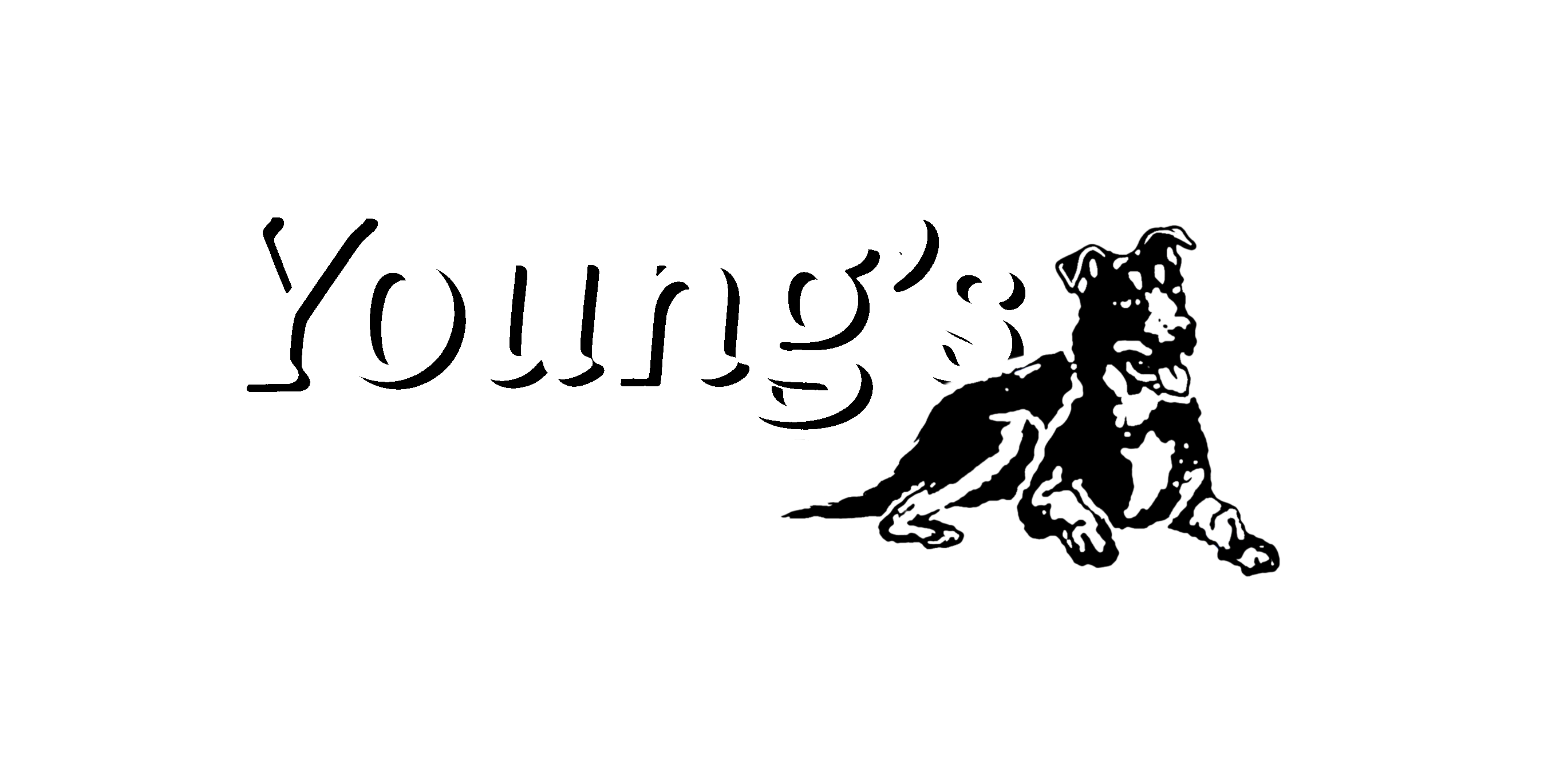 Young’s Electrical and Data with German Shepherd logo